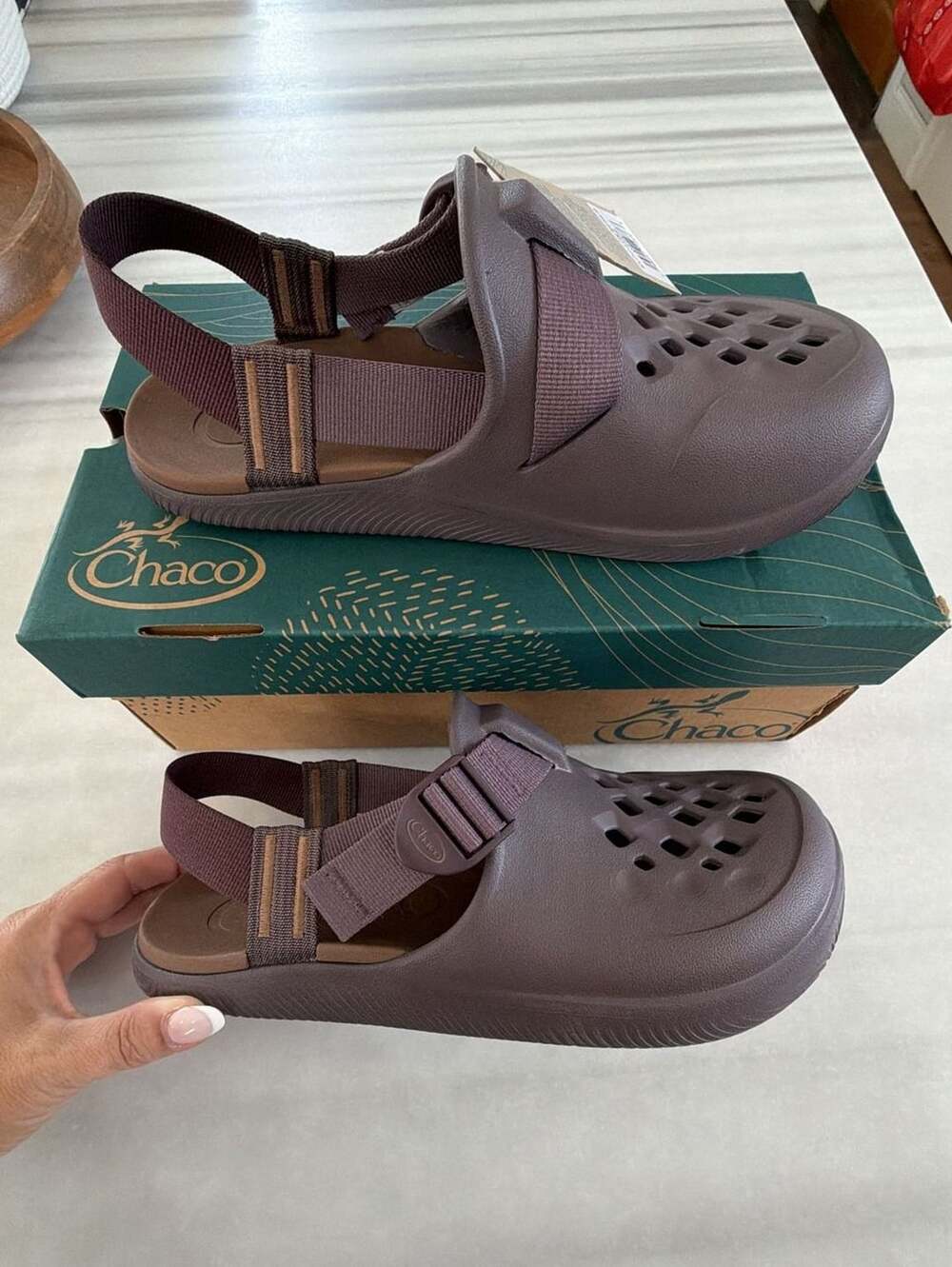 Chaco Chillos Clog Sparrow Women's Size 10